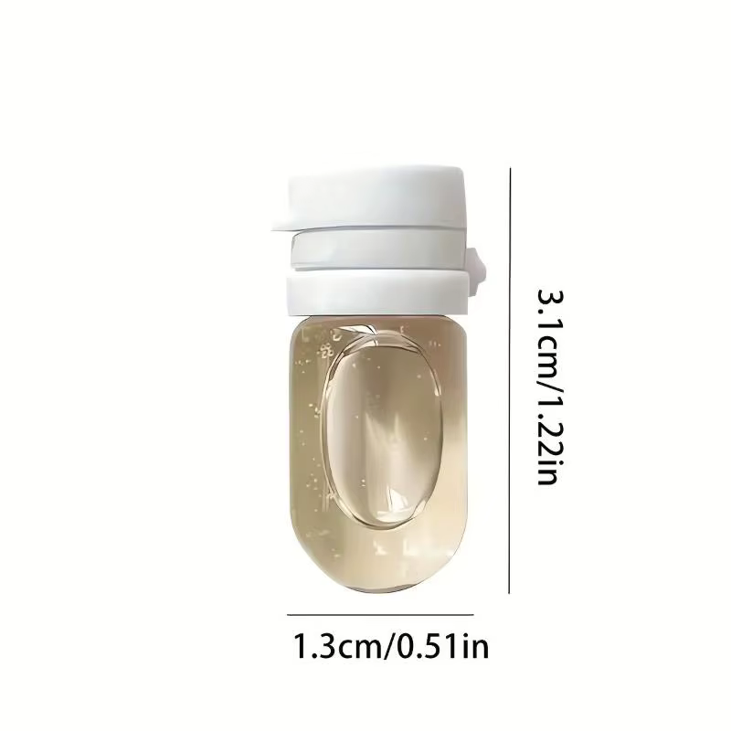 Bouteilles transparentes portables anti-fuite de 2 ml pour démaquillant, essentielles pour les voyageurs, lot de 10 pièces
