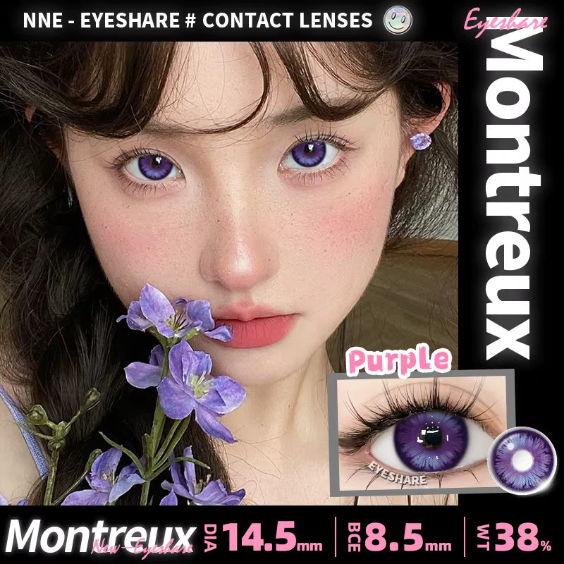 AMARA 1 paire Cosplay lentilles de Contact rouges pour les yeux