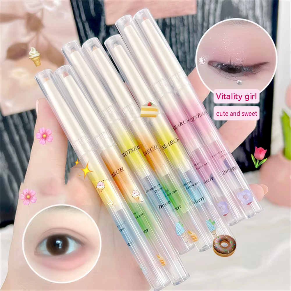 Crayon Aegyo Sal Rose Nude pour le dessous des yeux, effet éclaircissant, stylo de maquillage pour le contour des yeux, surligneur pour paupières inférieures, cosmétique de contour