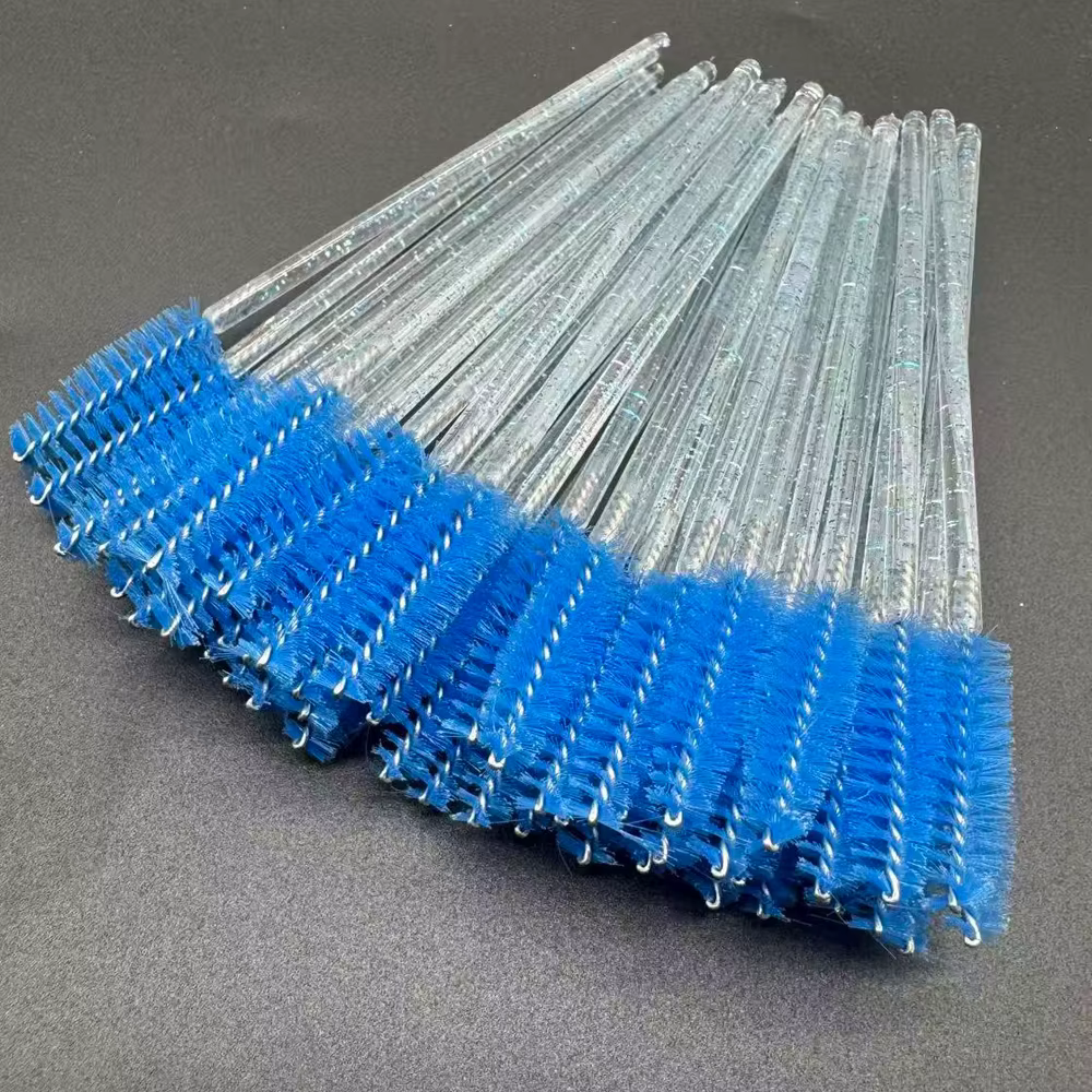Brosse à cils jetable en cristal