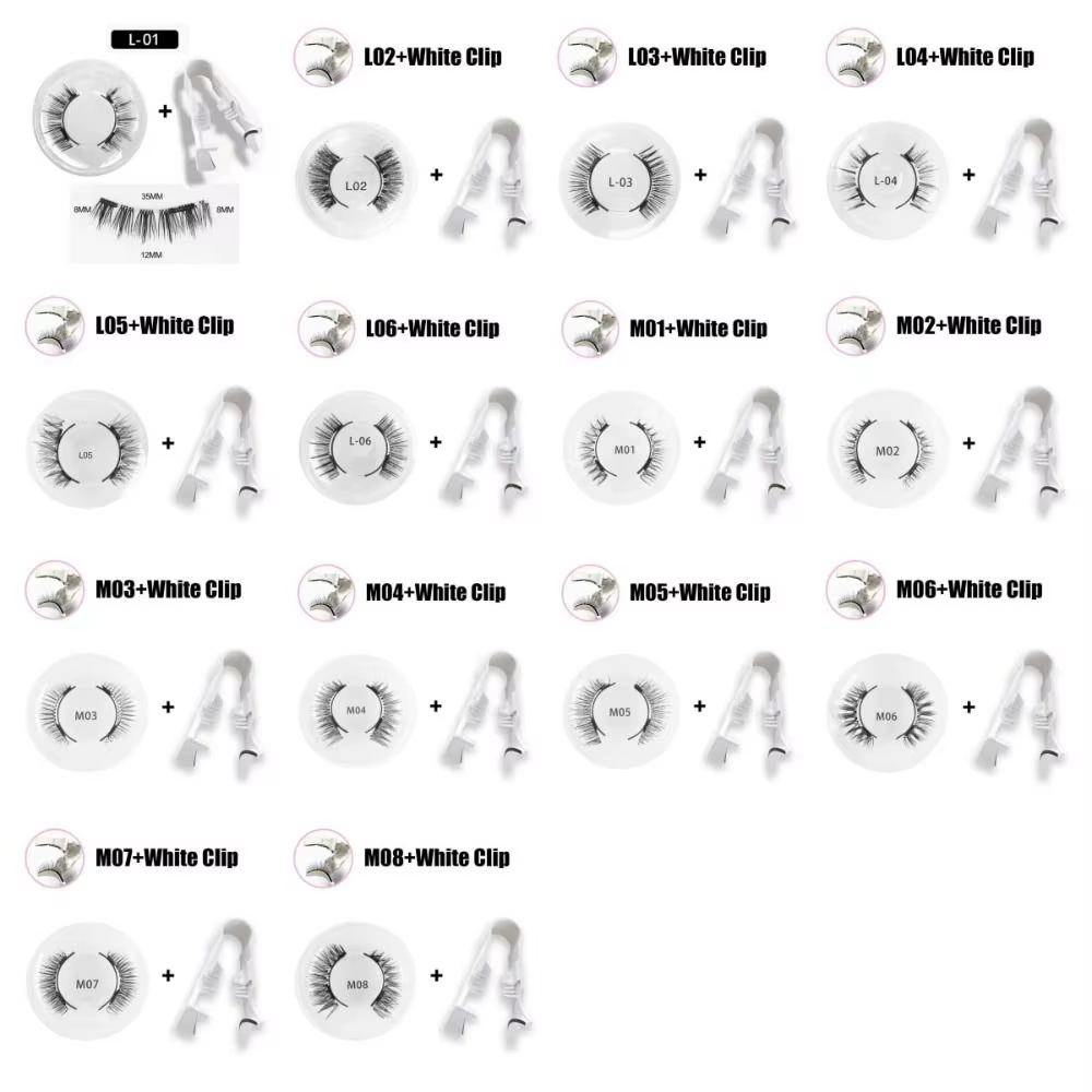 Faux cils magnétiques sans colle