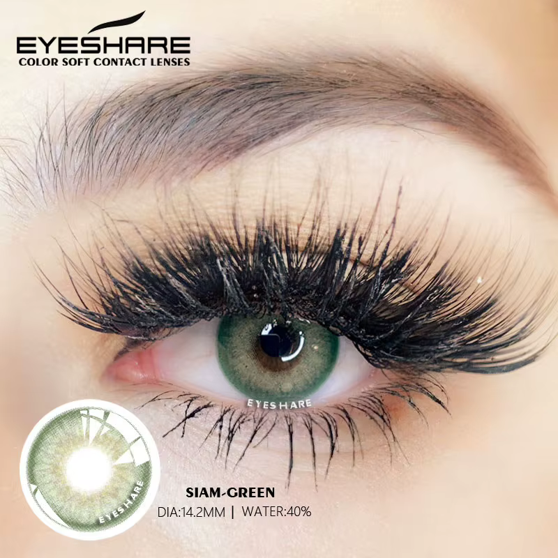 EYESHARE 2 pièces lentilles de contact de couleur naturelle pour les yeux