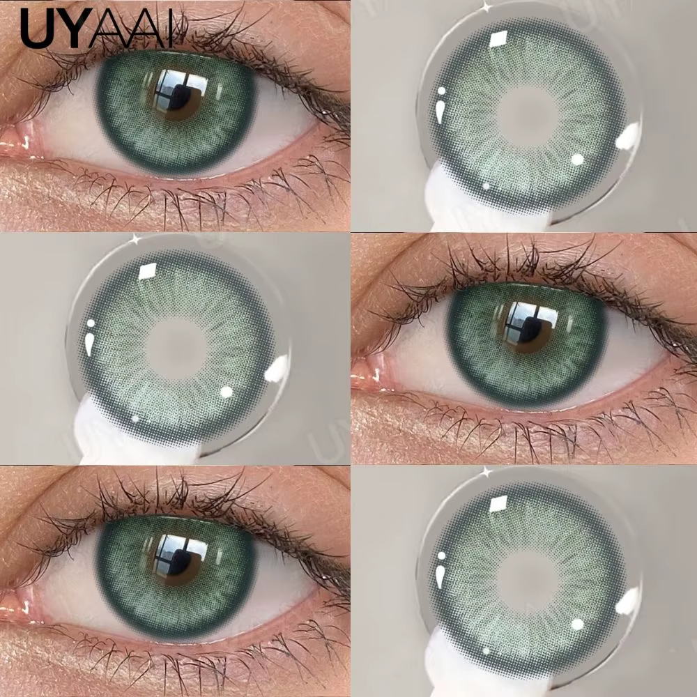 Lentilles de contact colorées UYAAI Beauty : Lentilles bleues