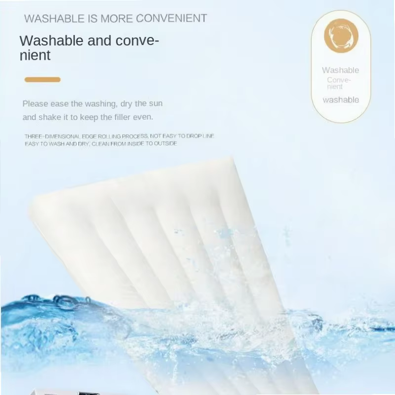 Oreiller en coton pur à profil bas, soutien cervical, pour adultes, hommes et femmes, étudiants, simple, doux, ultra-fin, pour filles, oreiller plat à profil bas