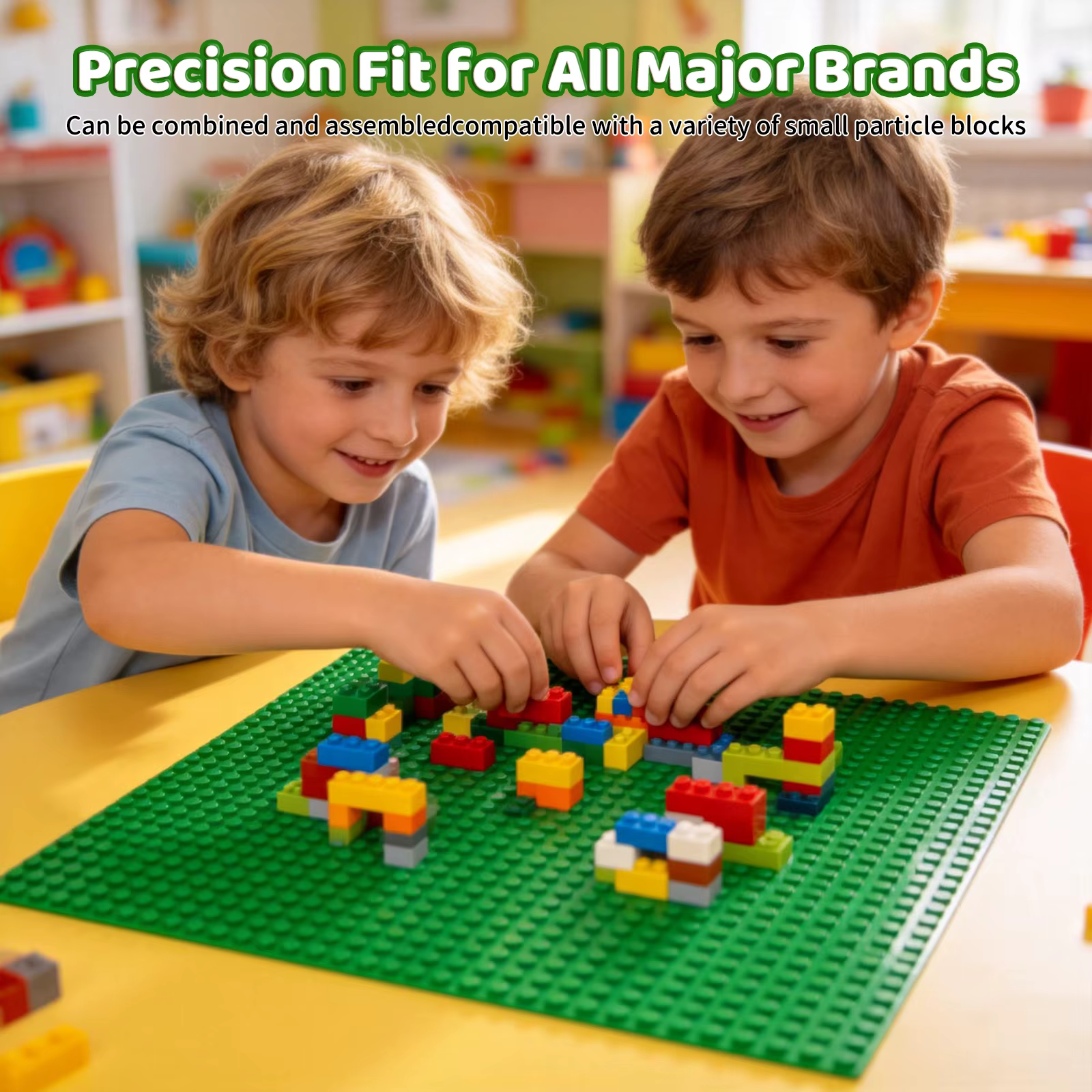 Plaques de base classiques 16x32 et 32x32 pour blocs de construction, pièces compatibles avec les briques de construction, jouets pour adolescents