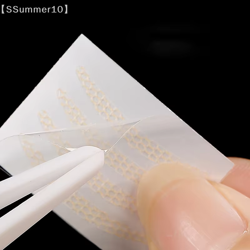 【SSummer10】360 pièces de bandes adhésives transparentes gris beige pour paupières - Autocollants invisibles pour yeux