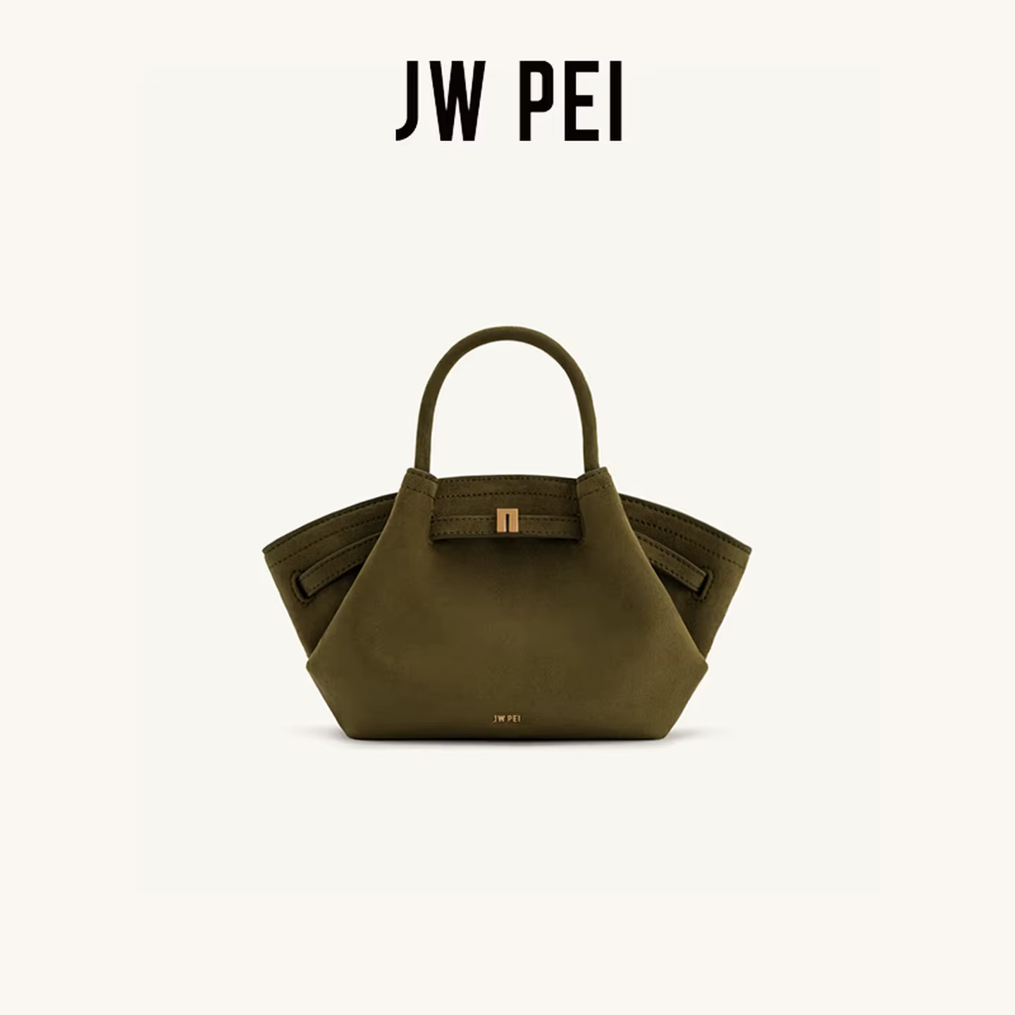 Sac en daim JW PEI Hana, sacs à main de luxe haut de gamme en faux daim pour femmes, sac à main à poignée supérieure, sac bandoulière, sac fourre-tout S