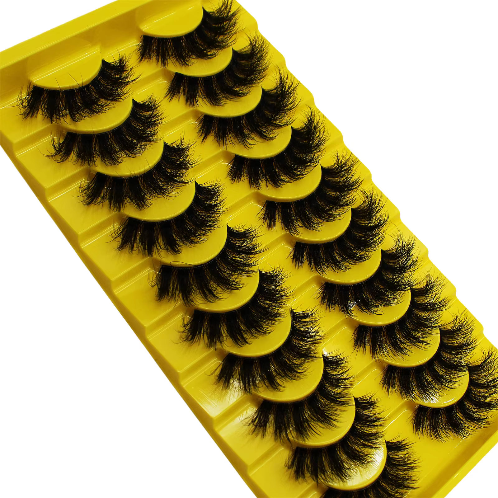 Faux cils moelleux russes