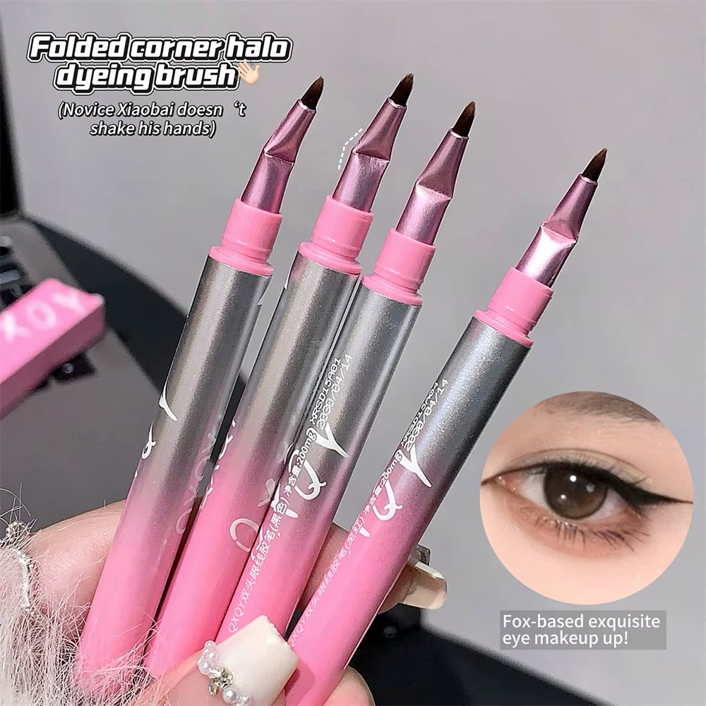 Gel pour sourcils et Eyeliner rouge Punk 2 en 1
