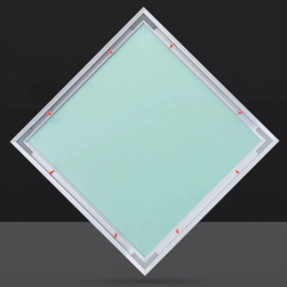 Plaque d'accès en alliage d'aluminium pour panneau de ciment, invisible, anti-corrosion, port d'accès de maintenance, étanche à l'humidité, trou d'inspection de plafond