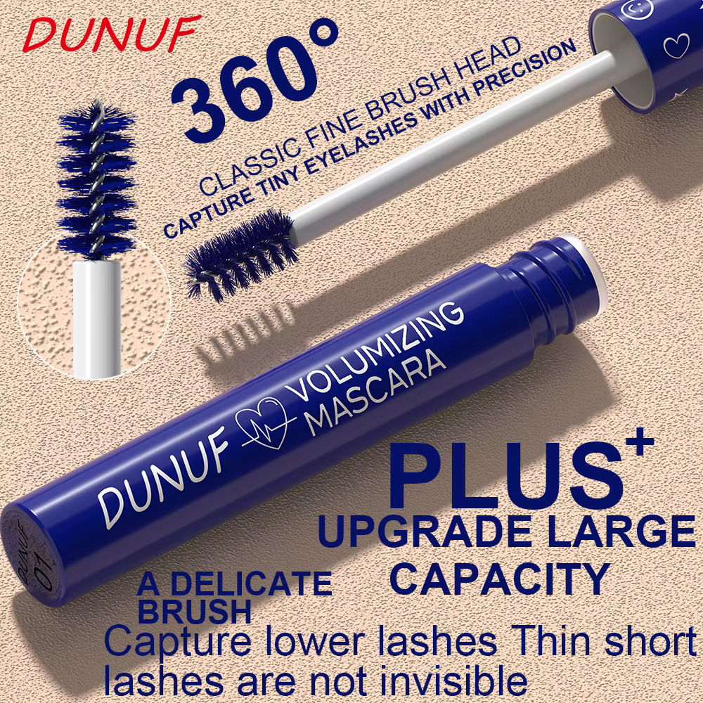 Mascara bouclé coloré imperméable à l'eau séchage rapide Extension de cils