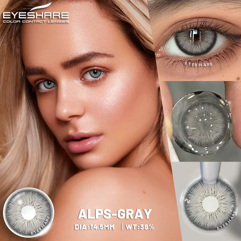 EYESHARE 1 paire de lentilles de Contact de couleur de mode pour les yeux