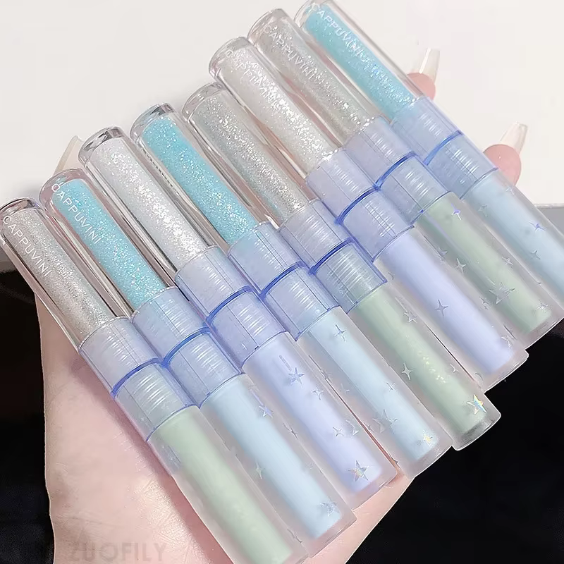 Ombre à barrage liquide à double tête 256 paillettes