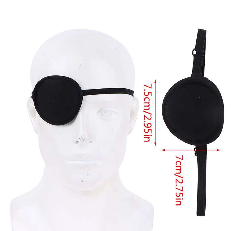 🛒 Patch oculaire en soie pure pour l'amblyopie et l'astigmatisme chez l'enfant
