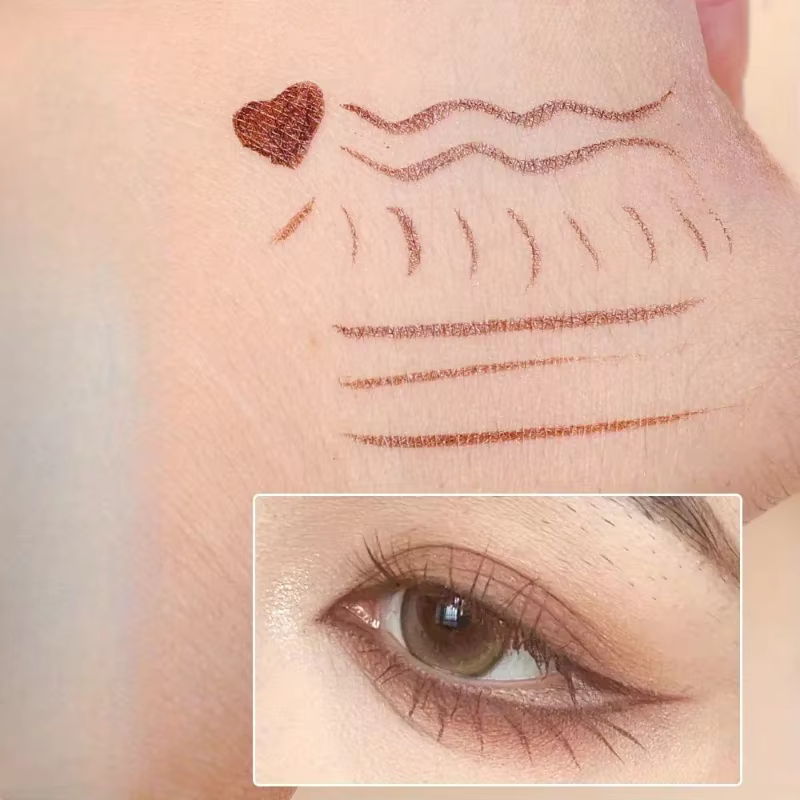 Crayon Eyeliner marron imperméable longue durée bleu noir