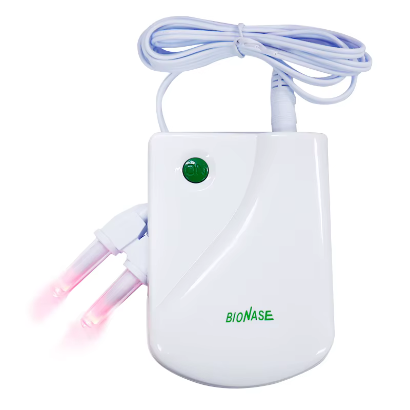 Appareil de thérapie laser basse fréquence pour le traitement de la sinusite, de la rhinite, de la fièvre des foins, du nez qui coule et des éternuements