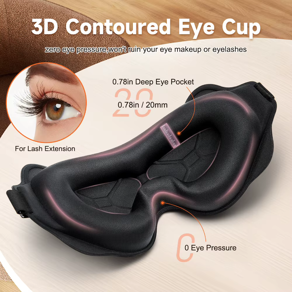 Masque de sommeil Patch oculaire bandeau léger