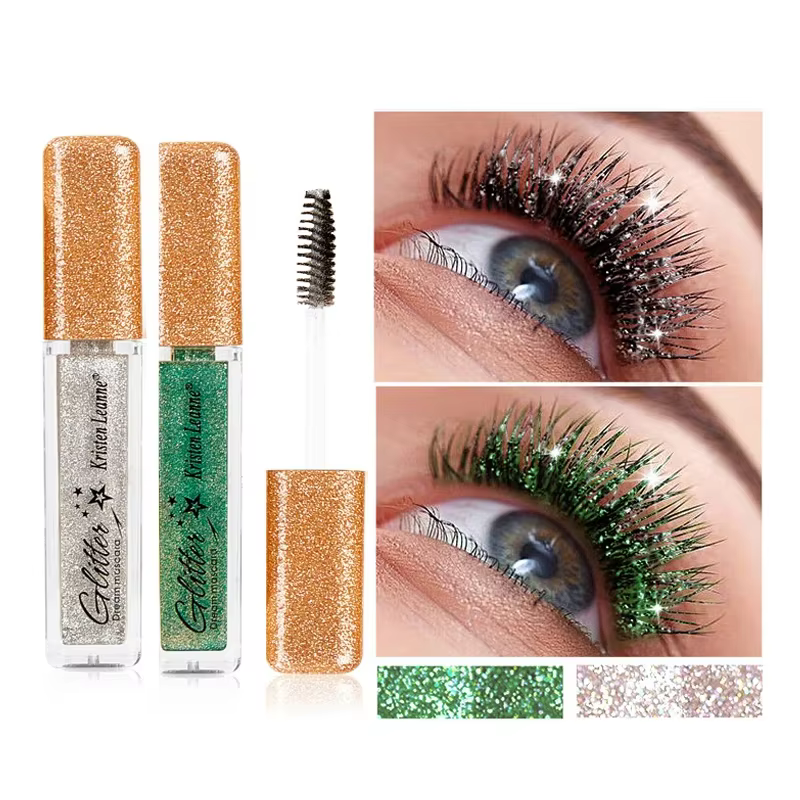 Mascara à paillettes, 7 couleurs