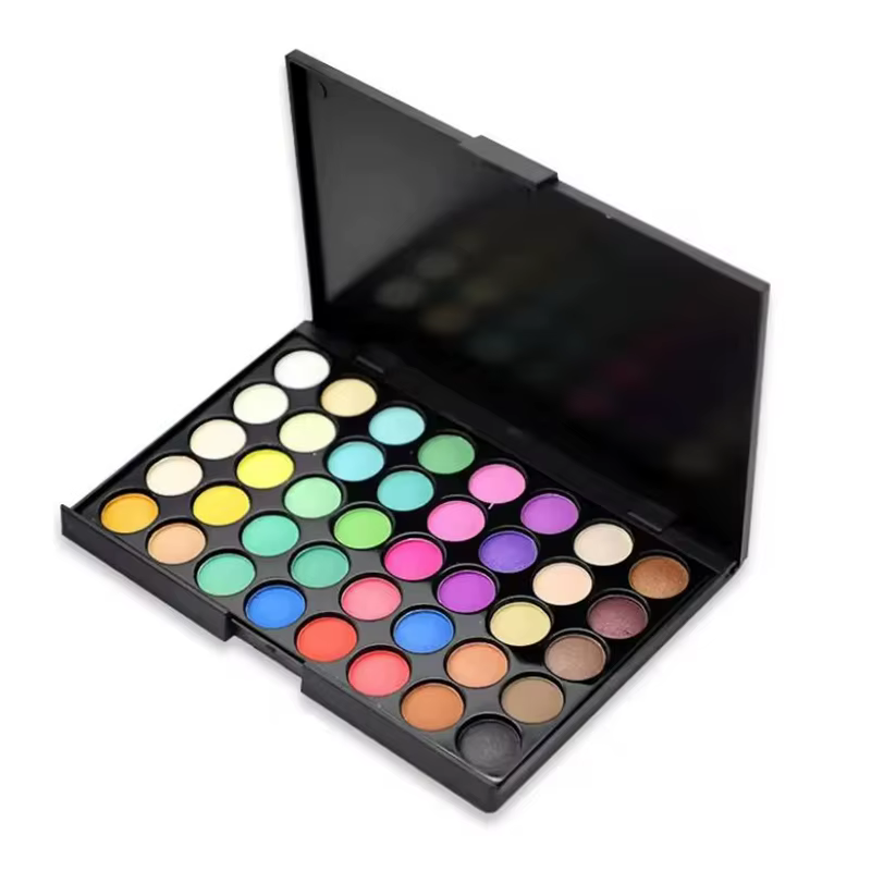 Palette de fards à paupières à paillettes