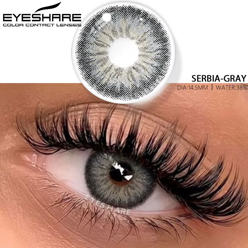 EYESHARE 1 paire de lentilles de Contact de couleur pour les yeux cosmétiques