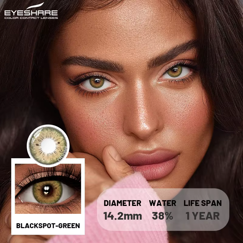 EYESHARE 1 paire de lentilles de Contact de couleur pour les yeux