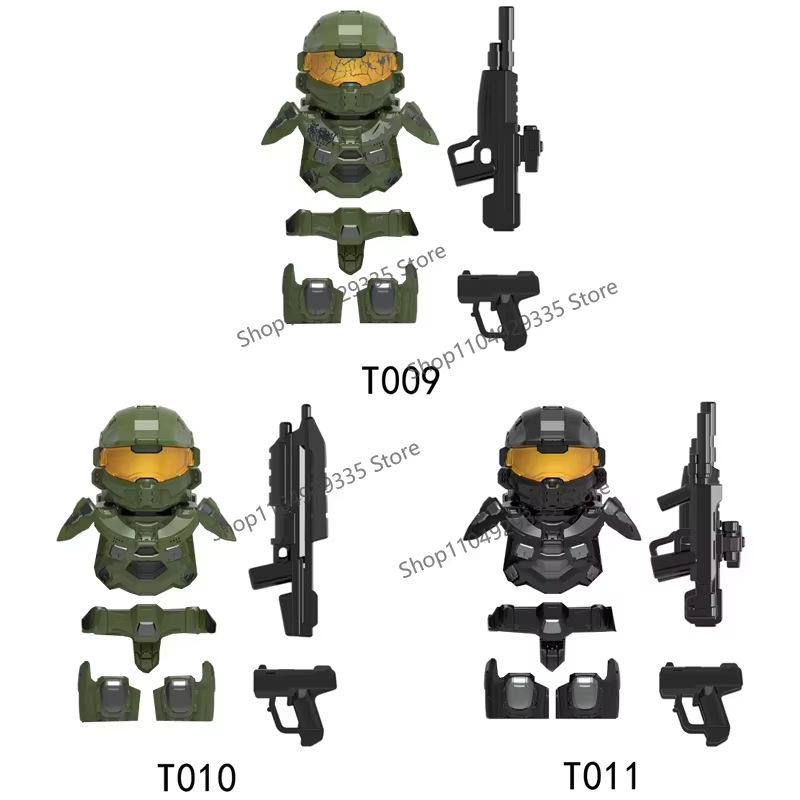 Figurine de soldat militaire de la Seconde Guerre mondiale, blocs de construction, forces spéciales, personnage SWAT, bouclier, casque, accessoires d'armes, véhicule blindé, jouet en briques