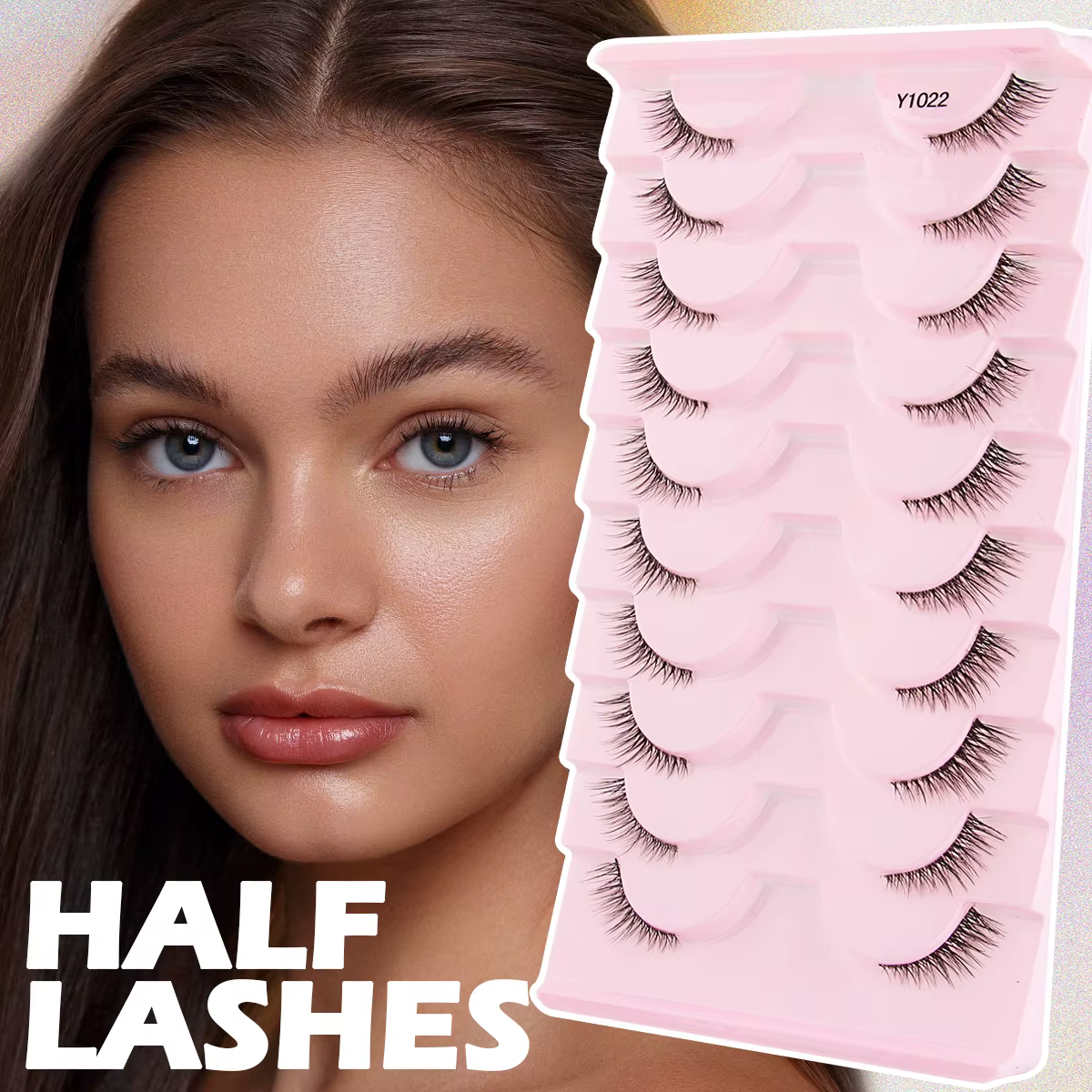 Faux cils demi-bouquet 10-5 paires