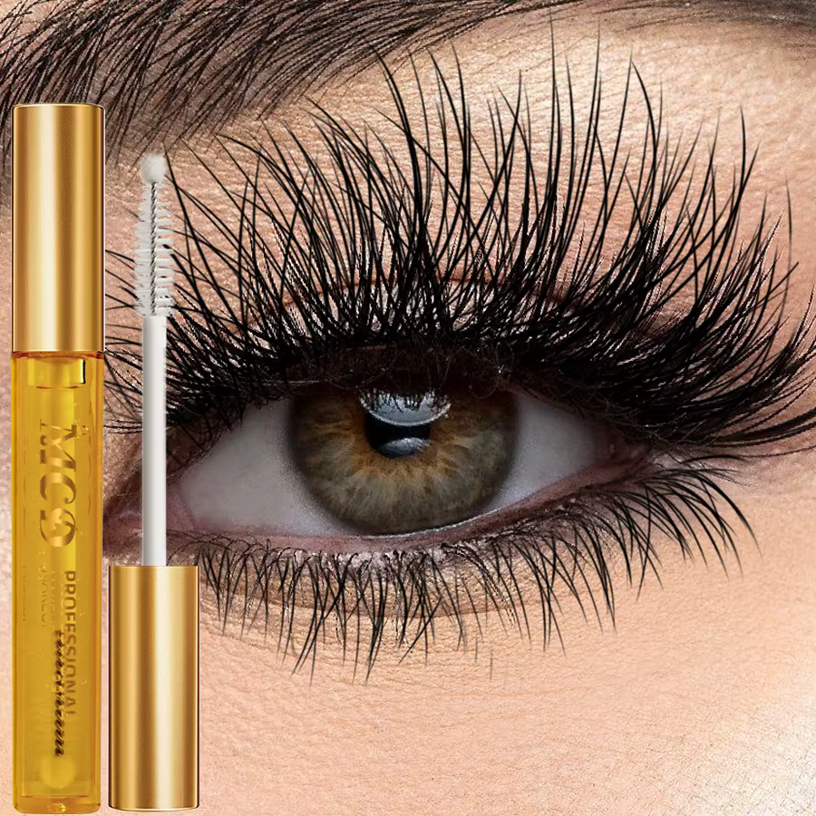 Sérum rehausseur de cils et de sourcils nourrissant Transparent