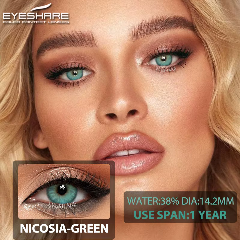 EYESHARE 1 paire de lentilles de Contact de couleur pour les yeux