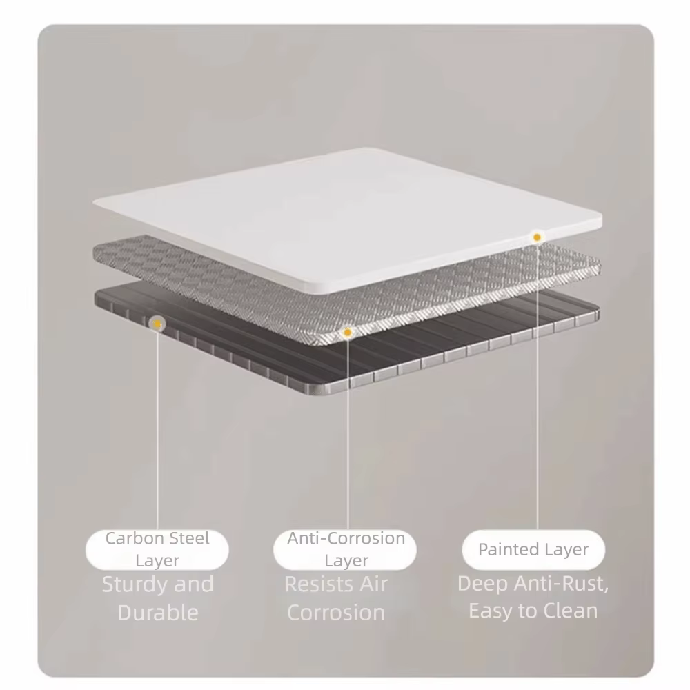 Organisateur de cuisine réglable à plusieurs niveaux, porte-pots extensible pour comptoir, gain de place, facile à installer, antidérapant