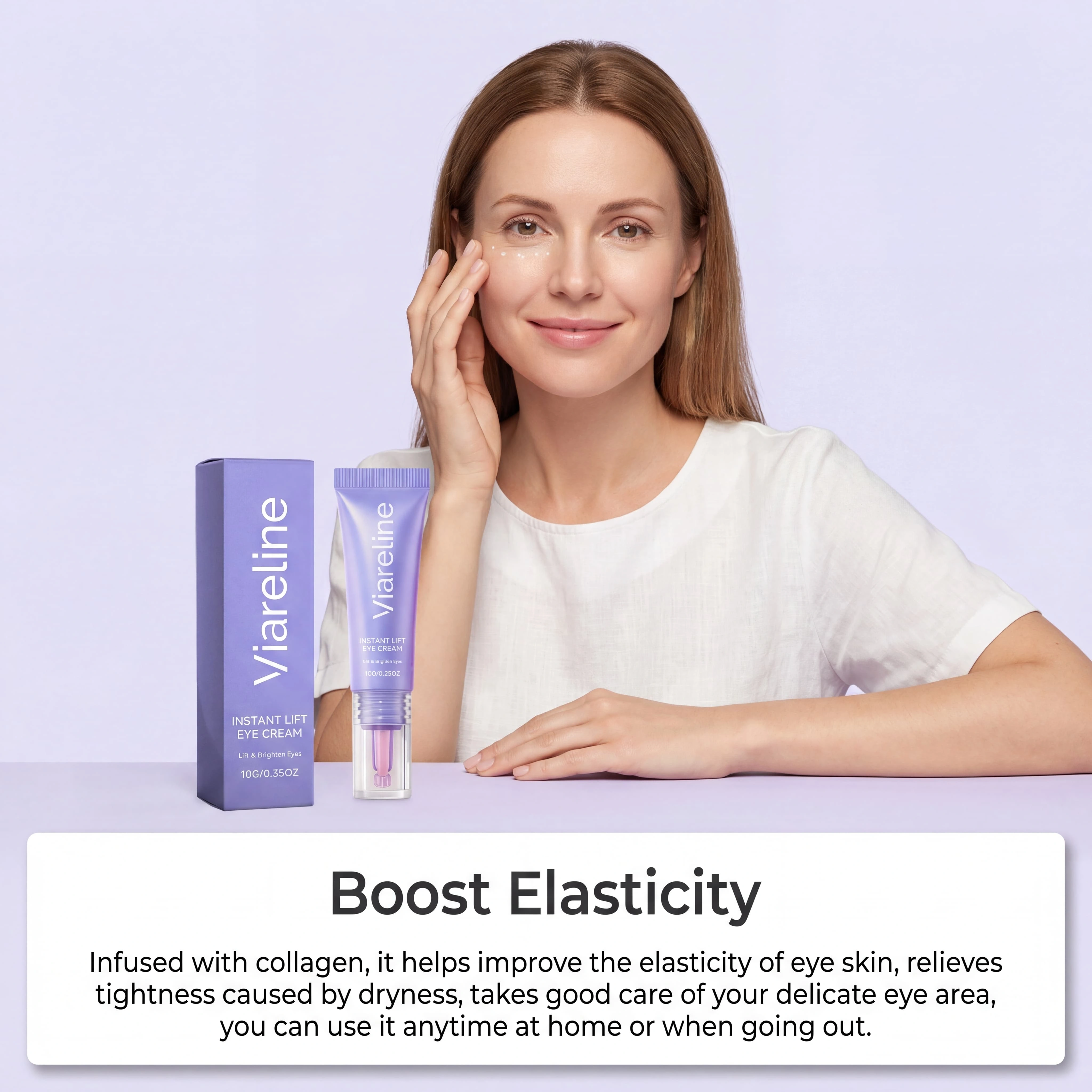 Crème pour les yeux effet liftant instantané