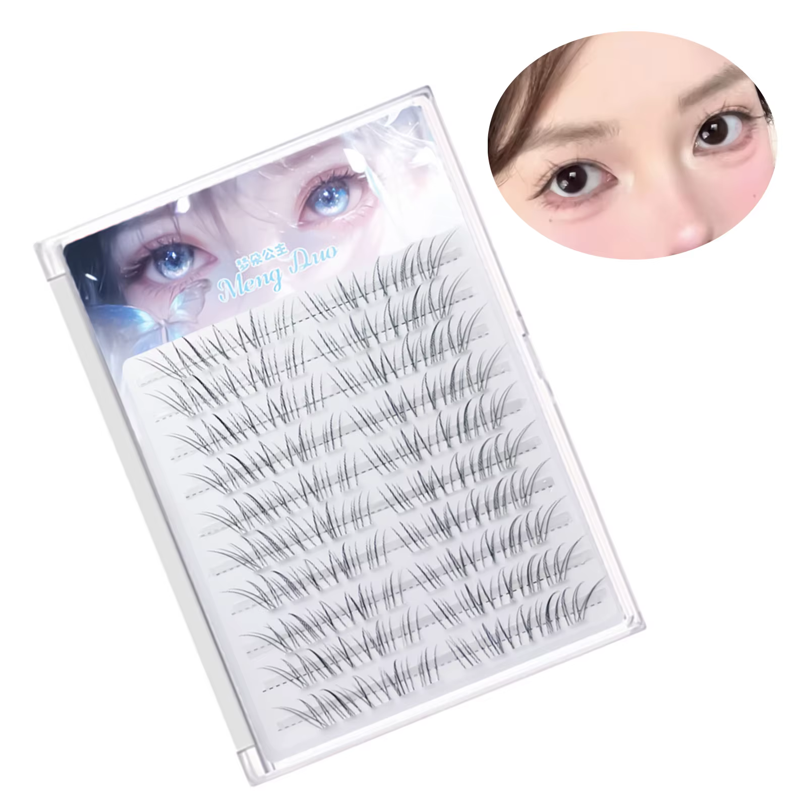 Faux cils naturels sans colle