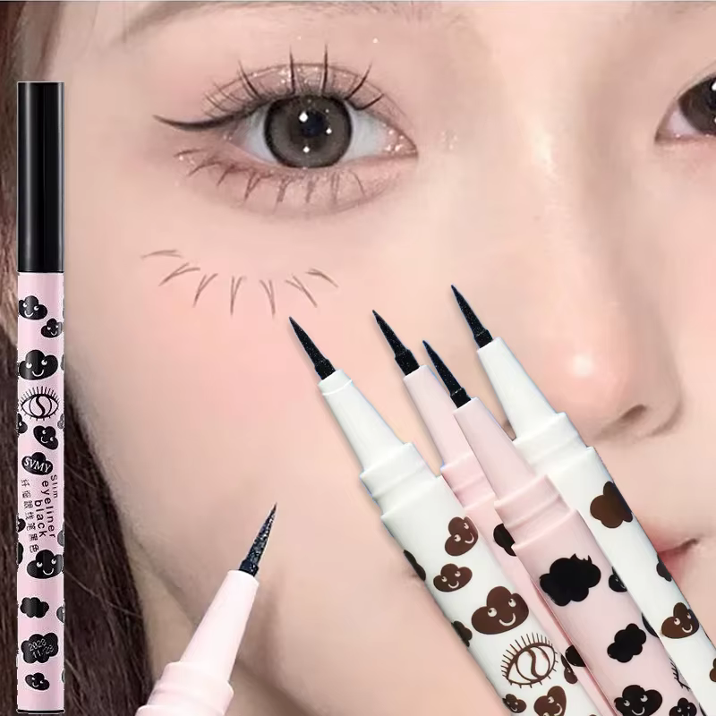 Stylo Eyeliner Liquide Effet Ver à Soie 0