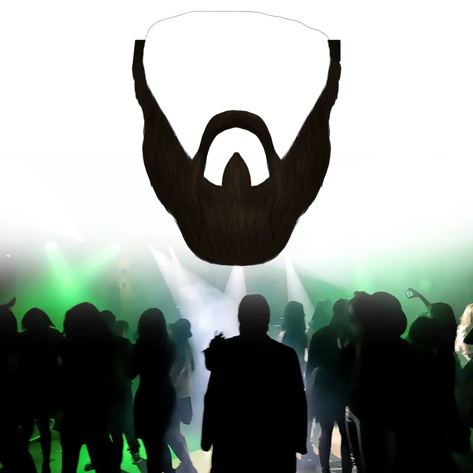 Fausse barbe, fausses moustaches pour fête costumée, barbe en flanelle pour maquillage et déguisement, fausse barbe de mascarade pour femmes et hommes, poils faciaux, moustaches