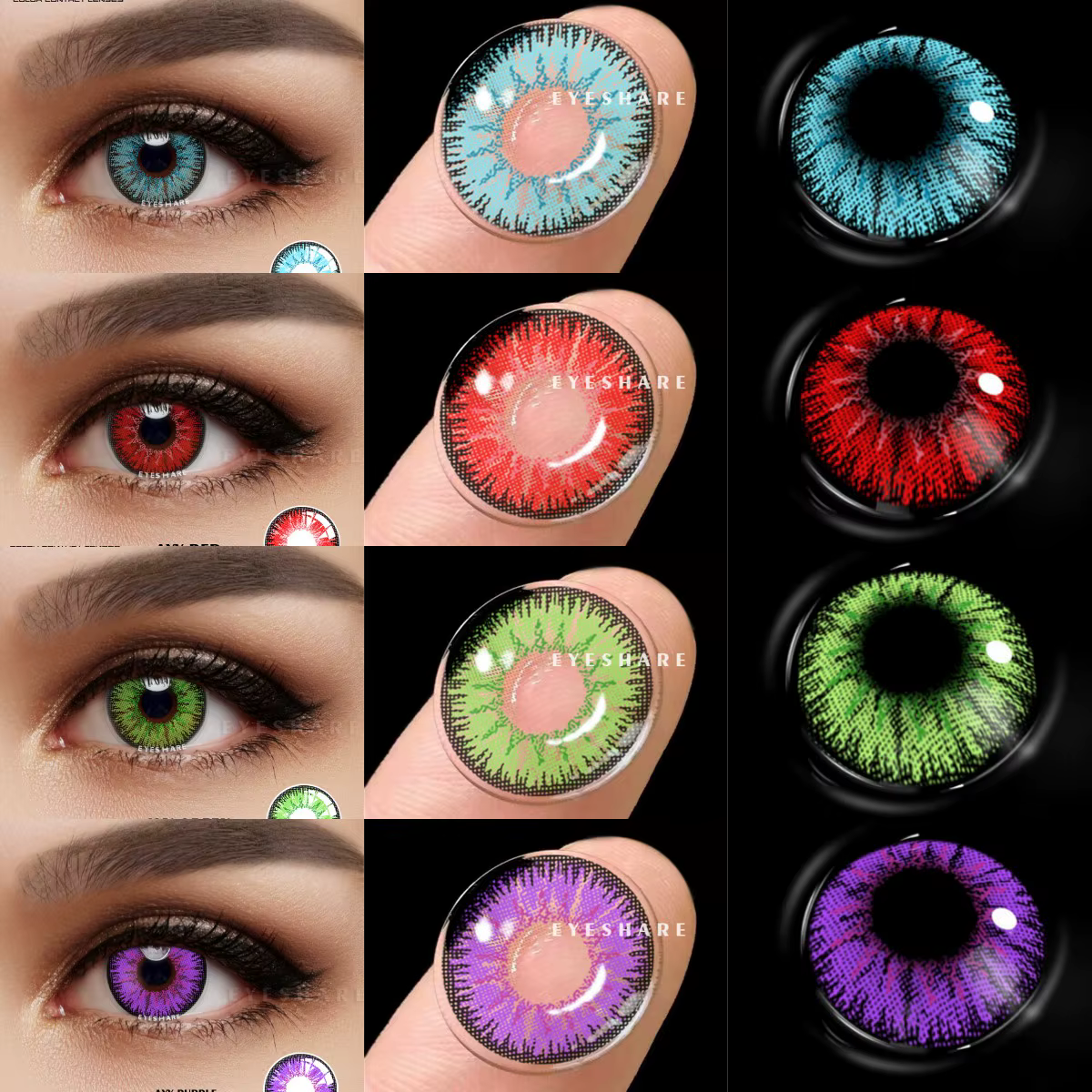EYESHARE – lentilles de Contact de couleur pour les yeux