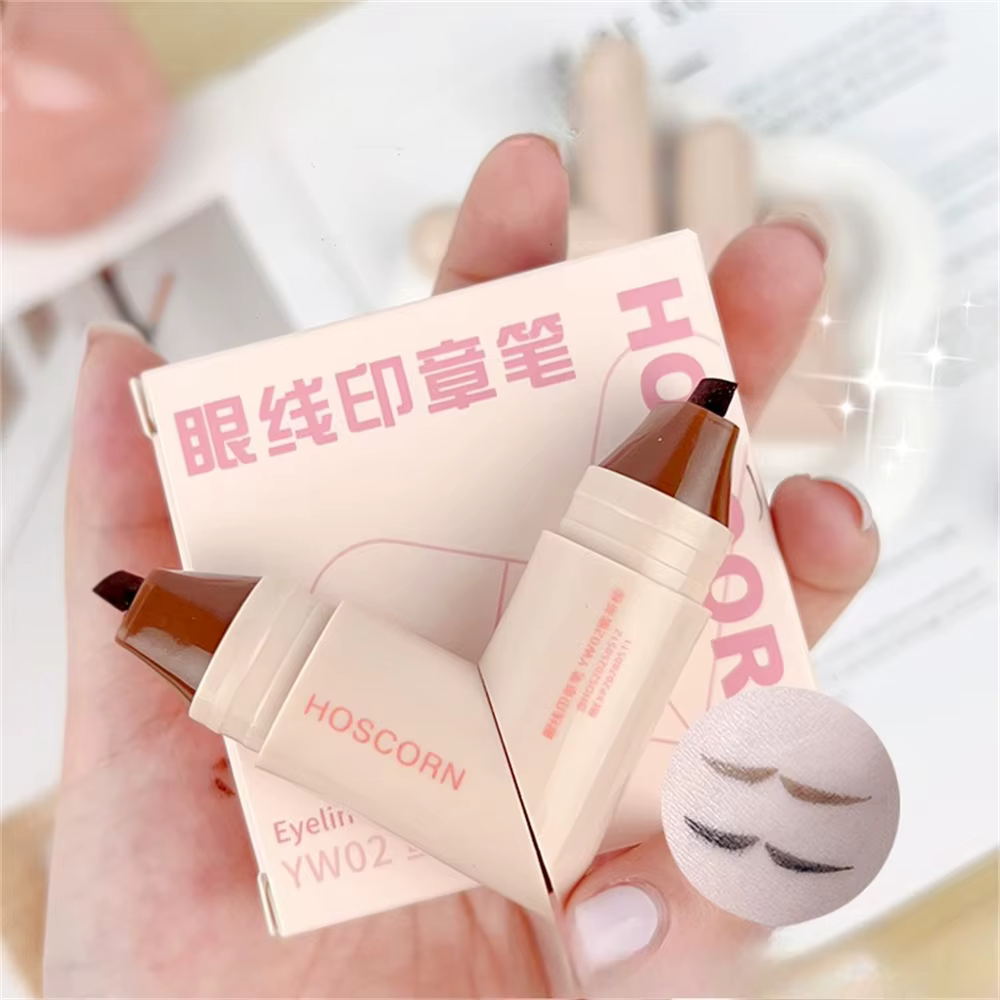 Tampon Eyeliner intégré à Double aile imperméable