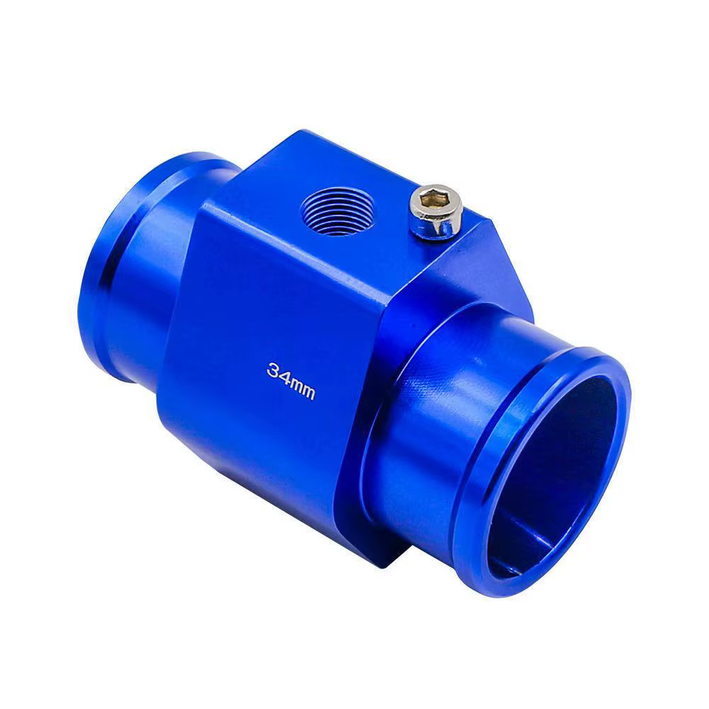 Jauge de température de l'eau, capteur de température de l'eau du radiateur, 40mm 38mm 36mm 34mm 32mm 30mm 28mm, adaptateur de tuyau