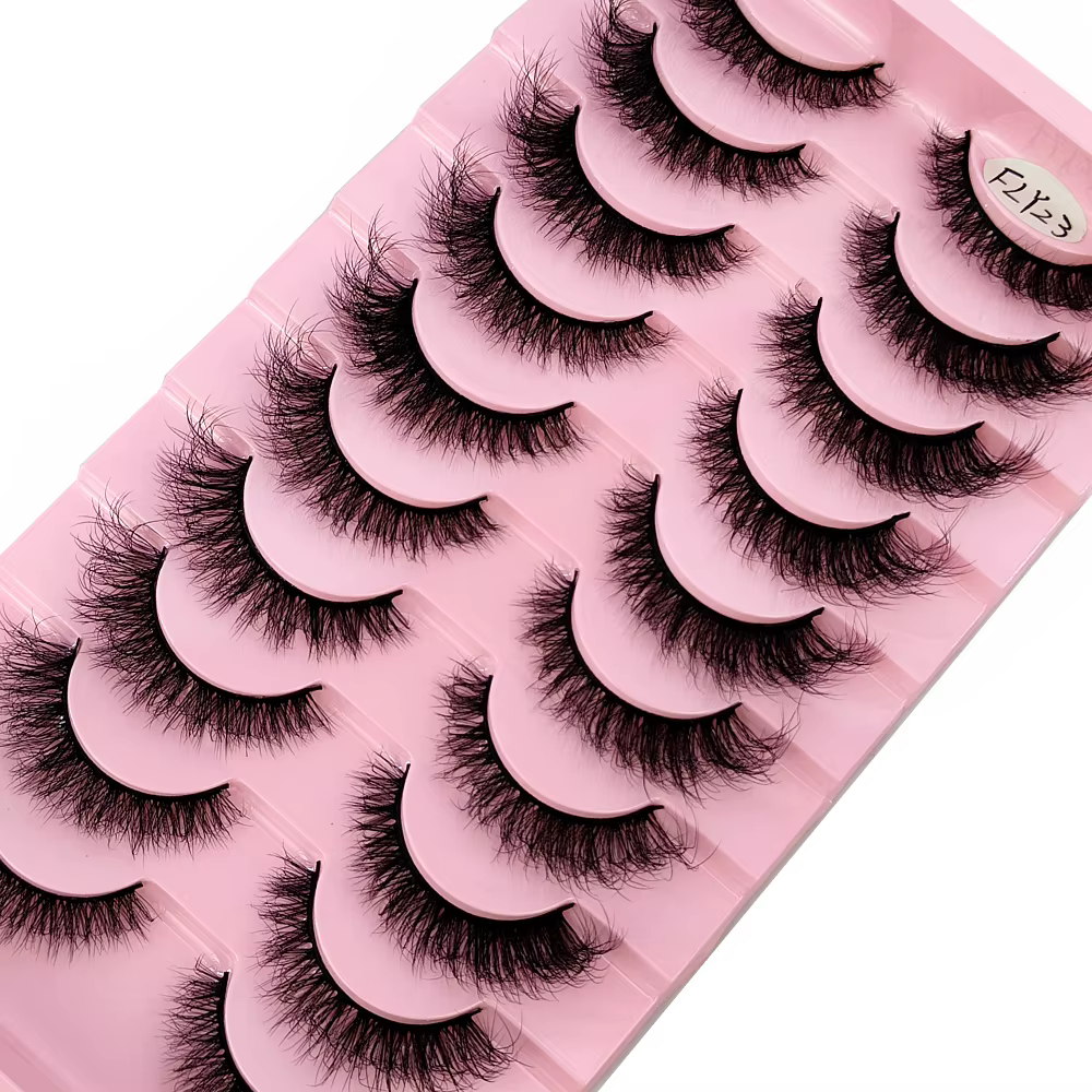 Faux-cils 3D en faux vison