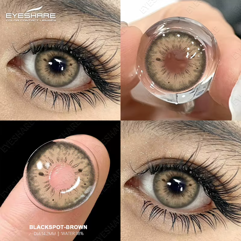 EYESHARE 1 paire de lentilles de Contact de couleur pour les yeux cosmétiques