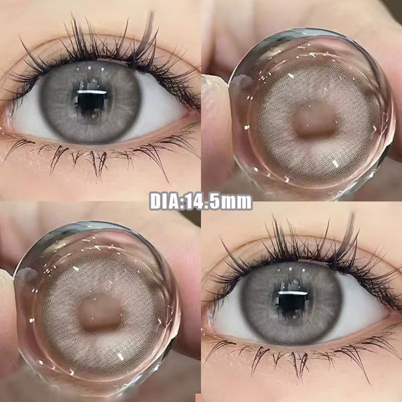 KSSEYE 2 pièces nouvelles lentilles de Contact de couleur bleue gris changer