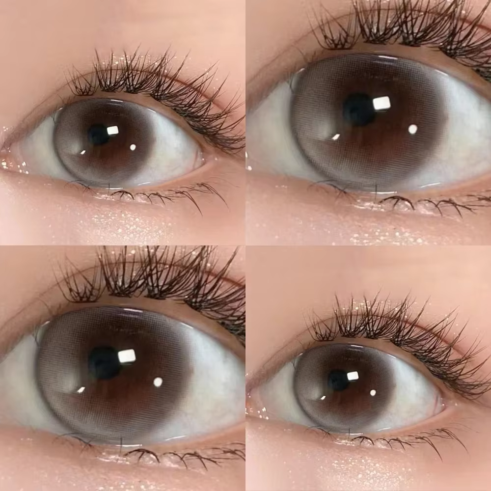 1 paire/2 pièces lentilles série bulle