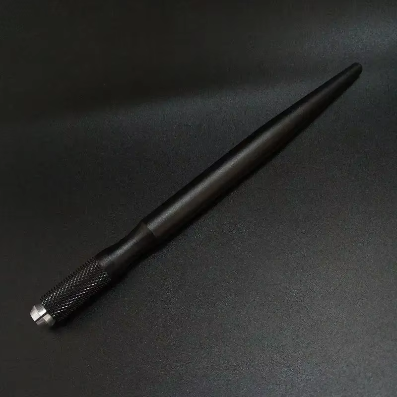 Stylo de tatouage manuel en alliage d'aluminium pour sourcils