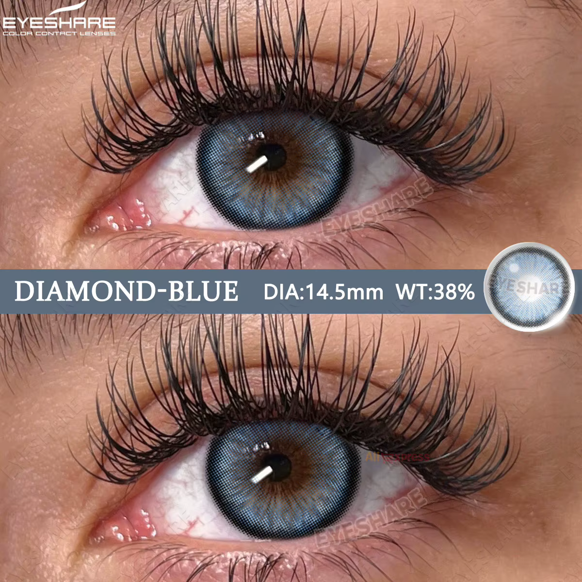 EYESHARE 1 paire de lentilles de myopie