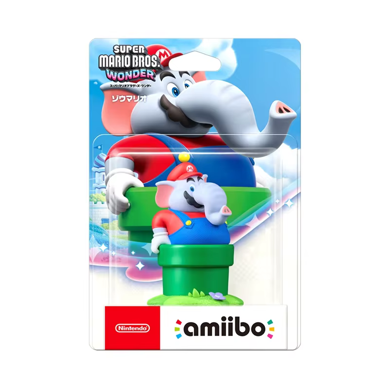 ARTSWIFT Nintendo Amiibo Super Mario Bros. Wonder Elephant Mario Figurine NFC en stock Version asiatique originale