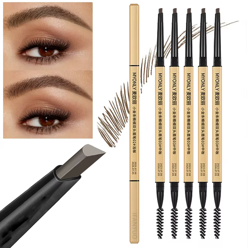 Crayon à sourcils imperméable à haute pigmentation