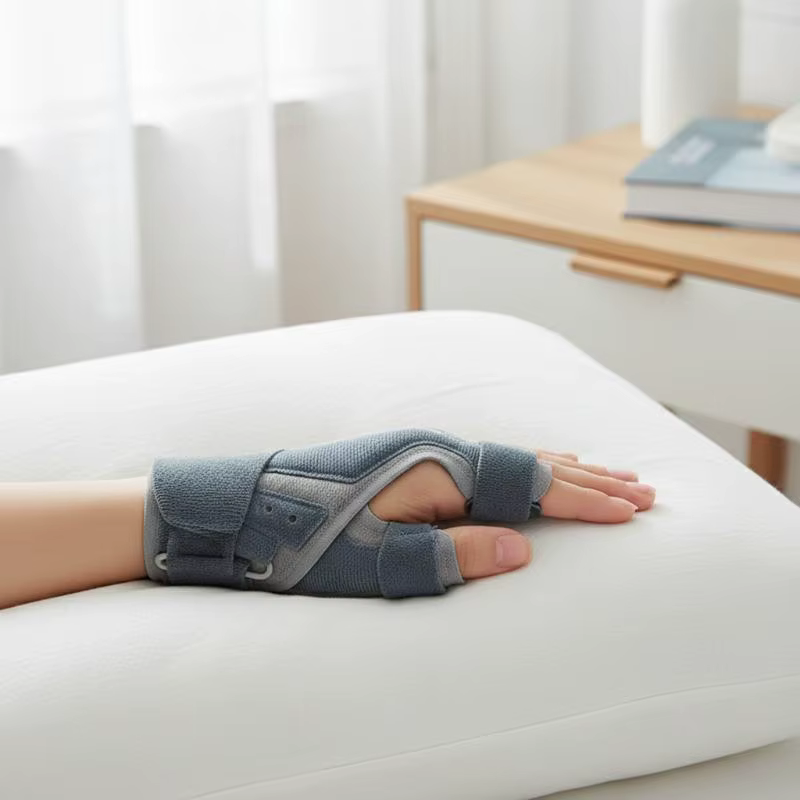 Attelle de pouce réglable, support de poignet, soulage les douleurs au pouce et aux articulations dues à l'arthrite et au doigt goupillé pour les athlètes