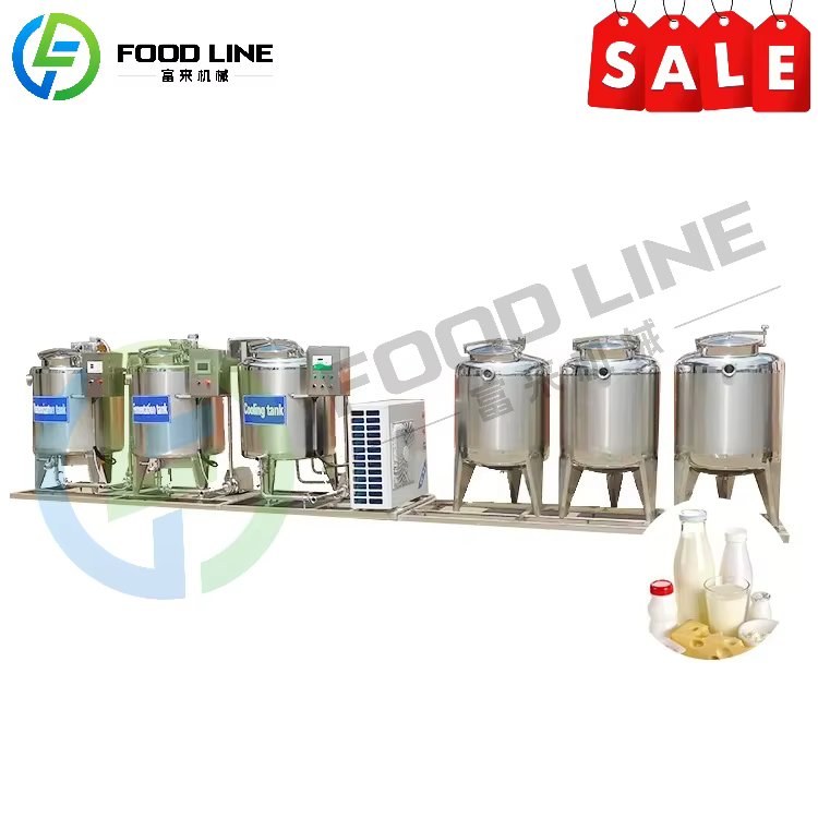 MON yaourt faisant 100 litres équipement de processus de pasteurisateur de lait Mini ligne de yaourt pour plantes laitières