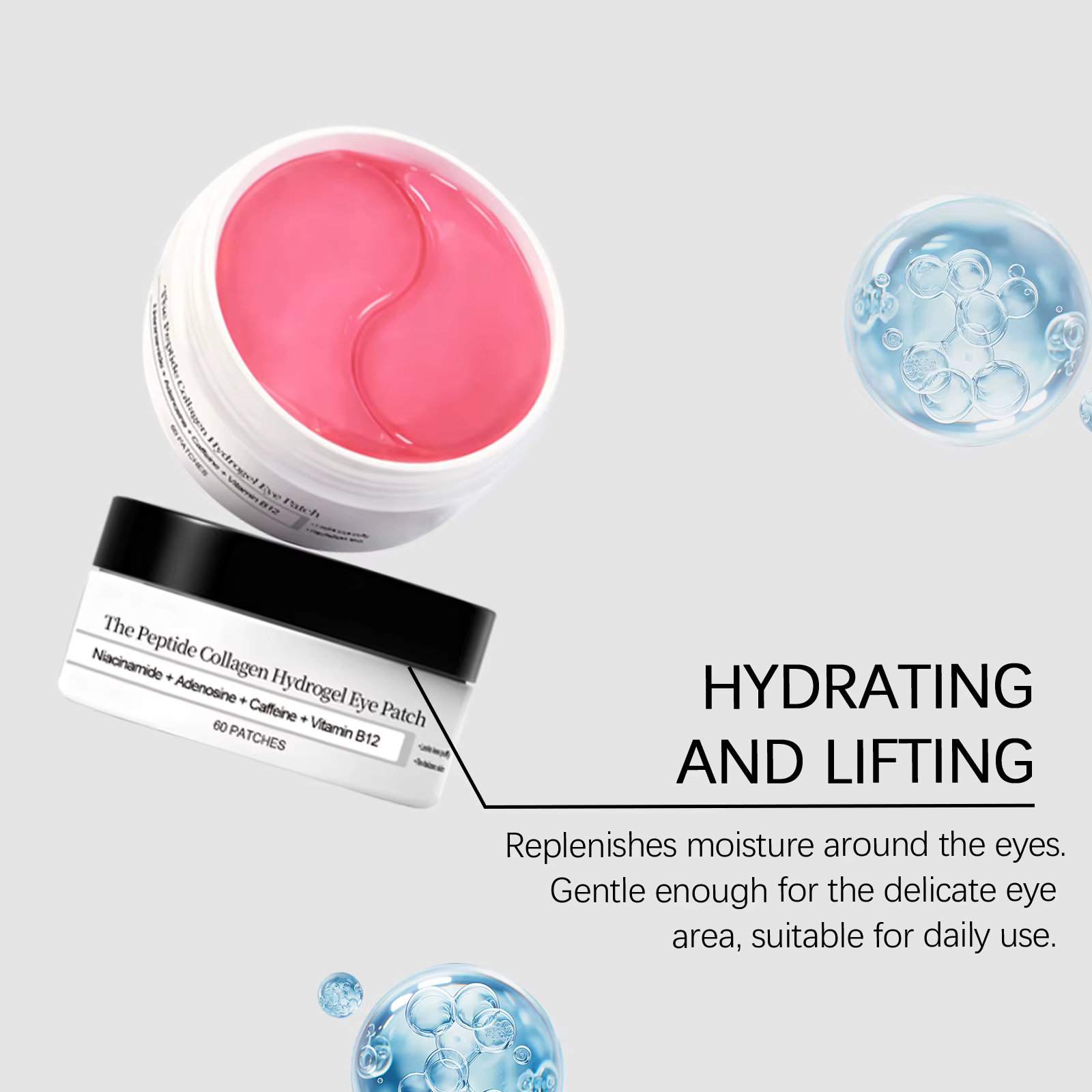 Masque pour les yeux, soins de la peau