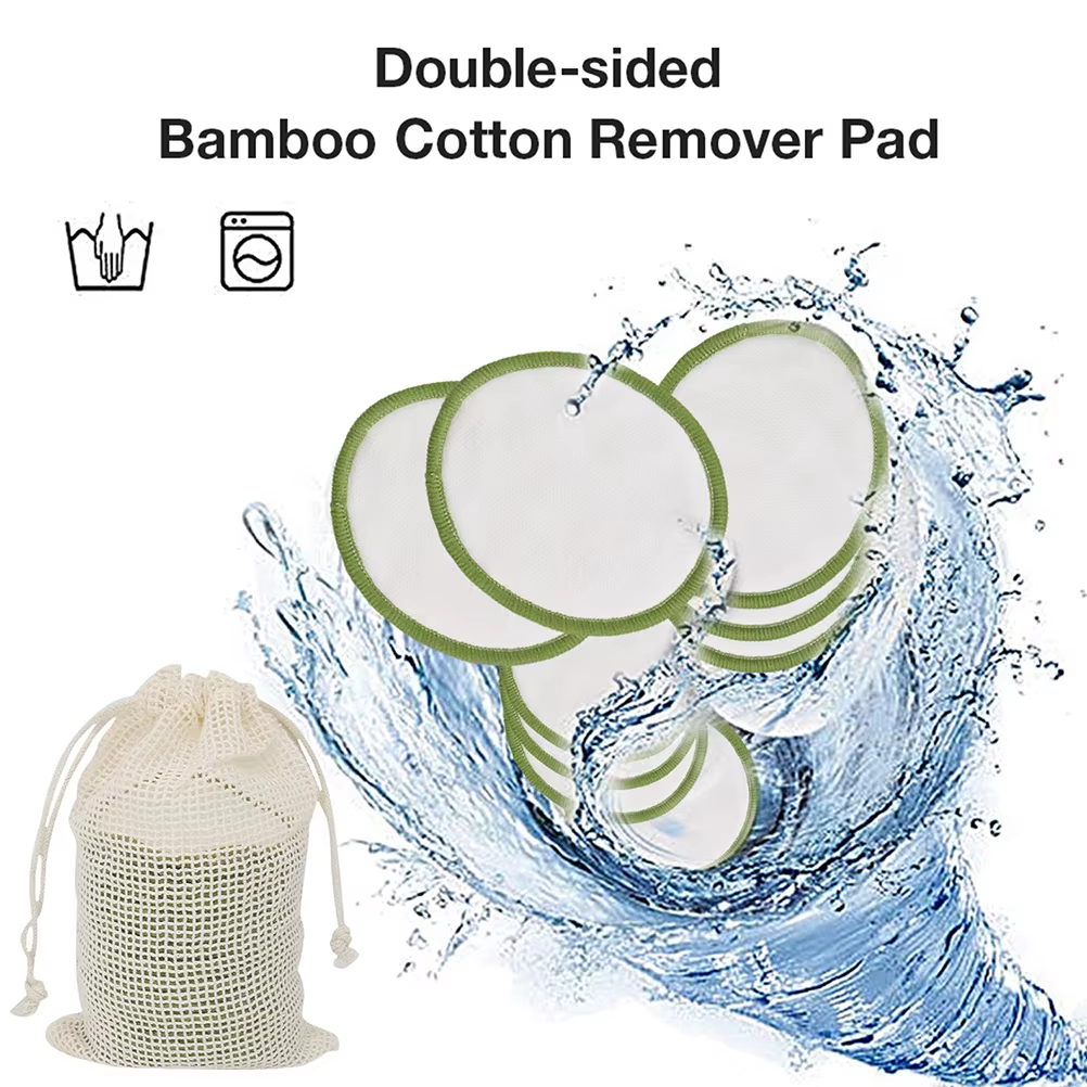 Tampons démaquillants réutilisables