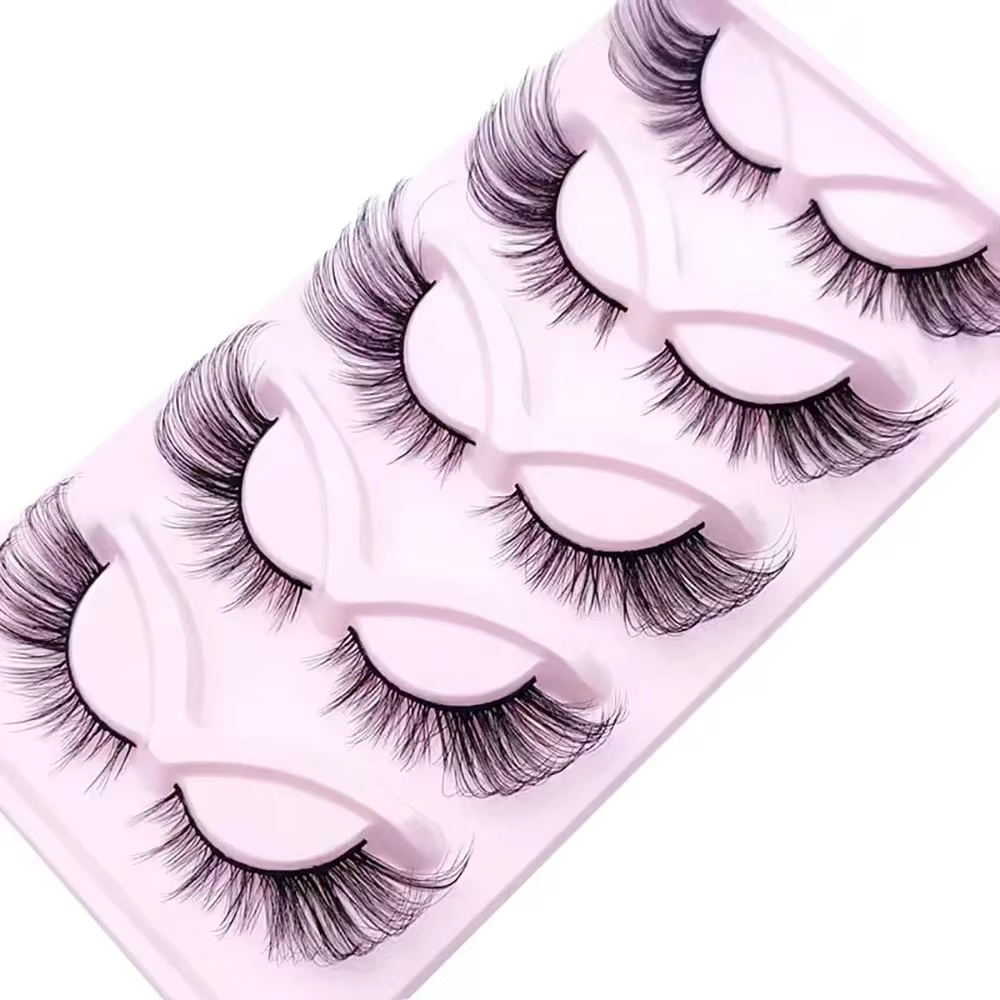 Faux cils 3D Fox Eye, aspect naturel